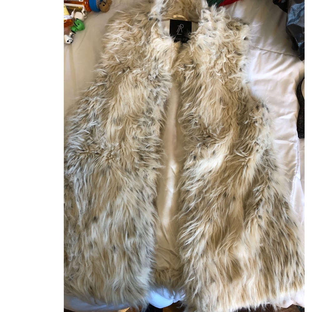 Rachel Zoe Faux Fur Vest